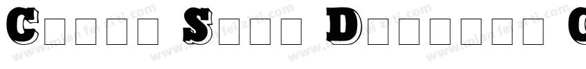 Cheap Shot Display Caps SSi字体转换